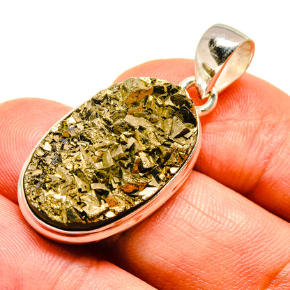 Pyrite Pendants handcrafted by Ana Silver Co - PD739611