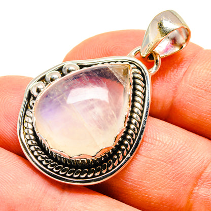 Rainbow Moonstone Pendants handcrafted by Ana Silver Co - PD739704