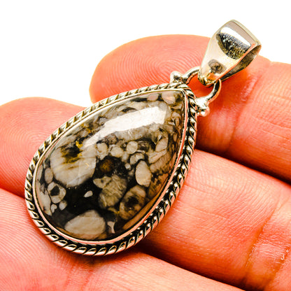 Crinoid Fossil Pendants handcrafted by Ana Silver Co - PD739842