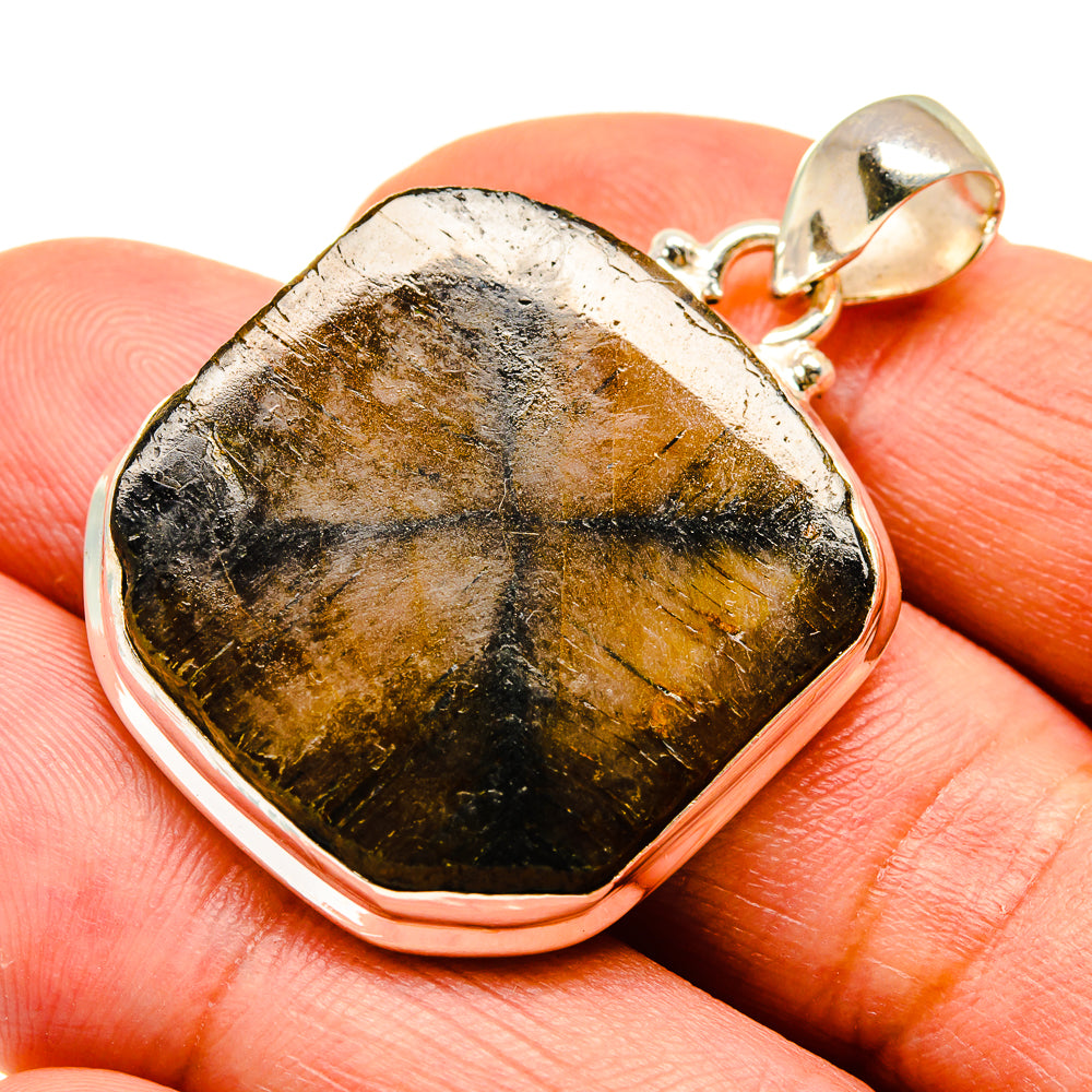 Chiastolite Pendants handcrafted by Ana Silver Co - PD739929