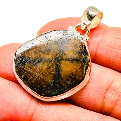 Chiastolite Pendants handcrafted by Ana Silver Co - PD740084