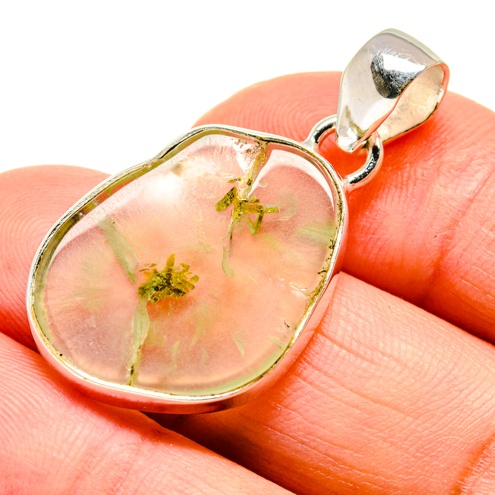 Prehnite Pendants handcrafted by Ana Silver Co - PD740425