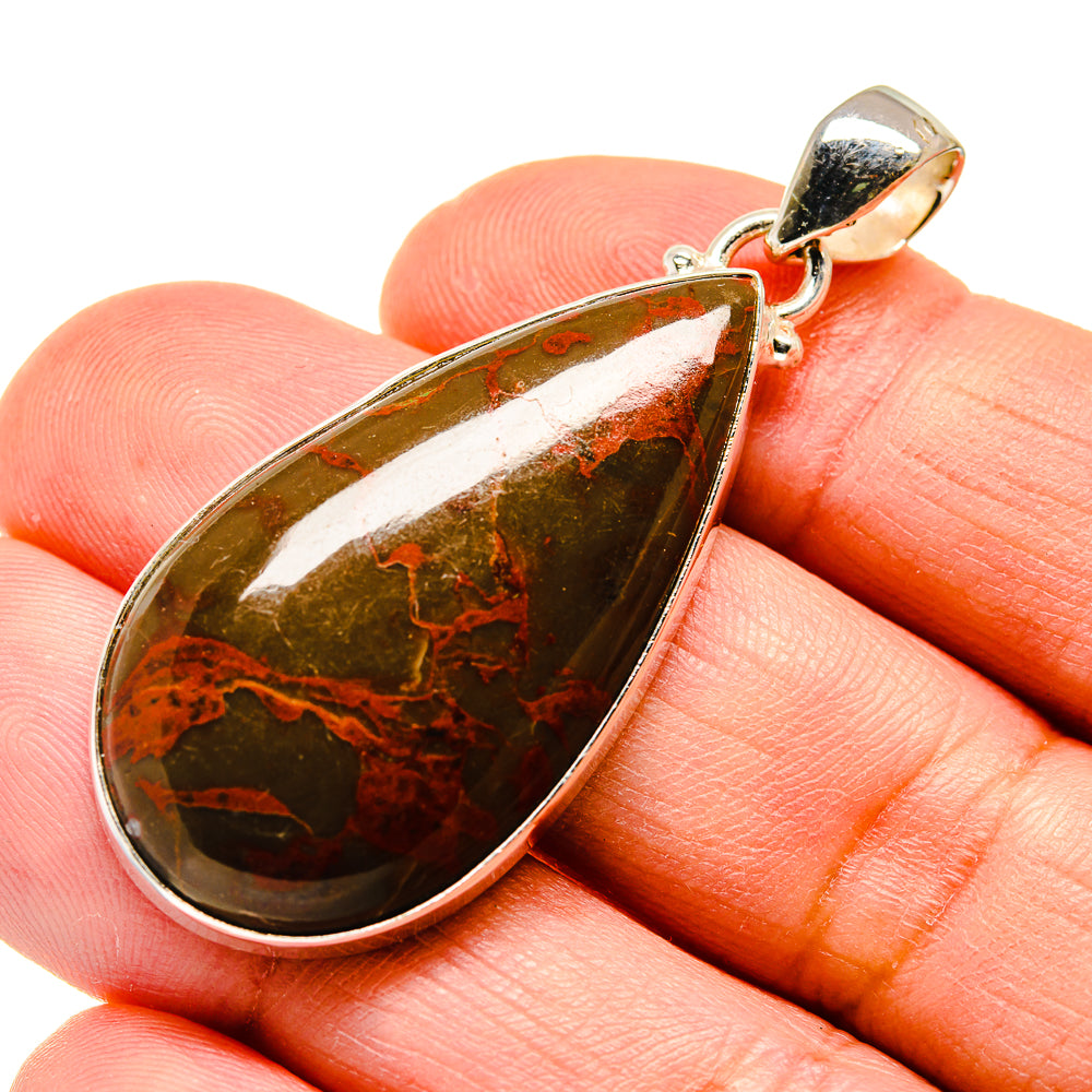 Red Jasper Pendants handcrafted by Ana Silver Co - PD740652