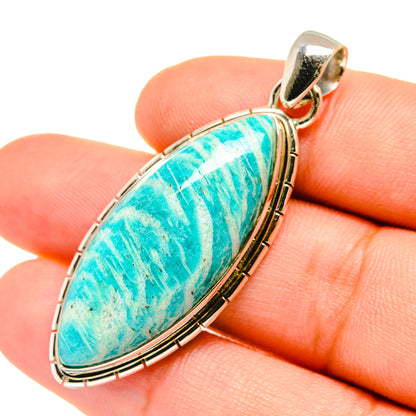 Amazonite Pendants handcrafted by Ana Silver Co - PD7408