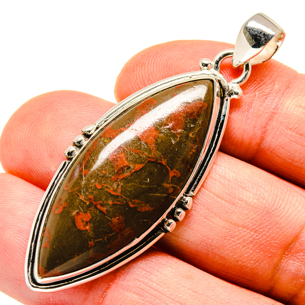 Red Jasper Pendants handcrafted by Ana Silver Co - PD740803