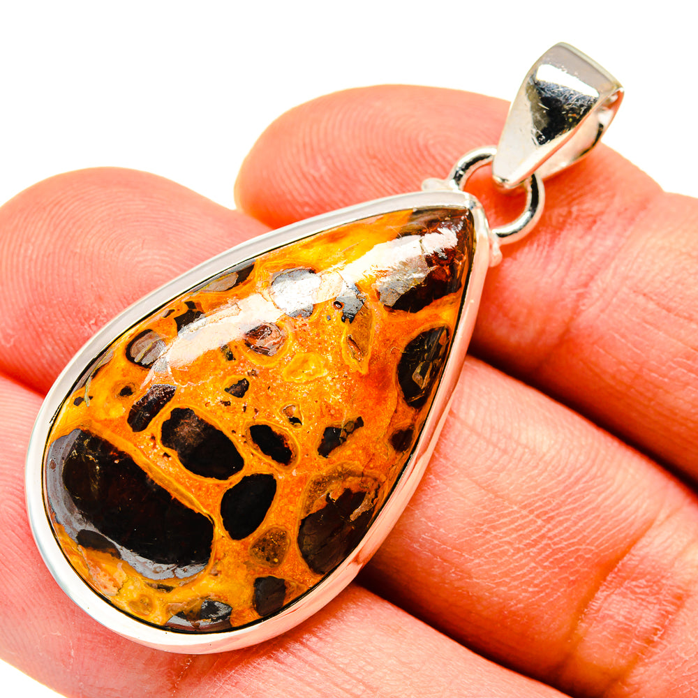 Chert Breccia Pendants handcrafted by Ana Silver Co - PD740839