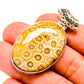 Fossil Coral Pendants handcrafted by Ana Silver Co - PD740871