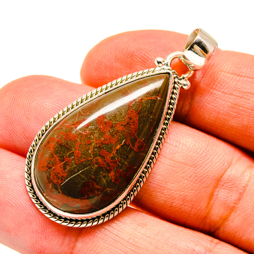 Red Jasper Pendants handcrafted by Ana Silver Co - PD740925