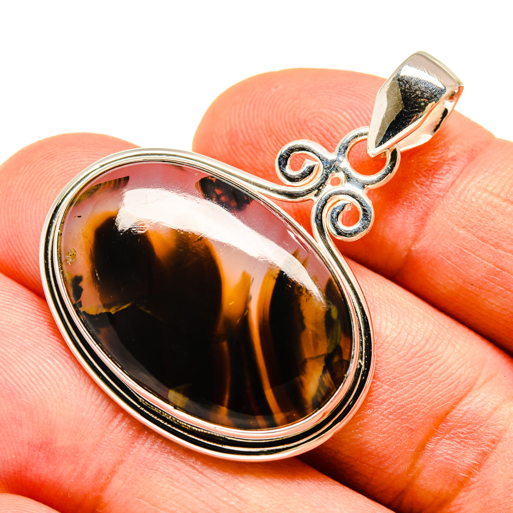 Montana Agate Pendants handcrafted by Ana Silver Co - PD740994
