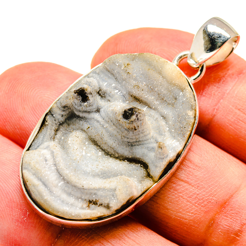 Desert Druzy Pendants handcrafted by Ana Silver Co - PD741023