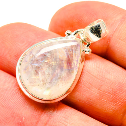 Rainbow Moonstone Pendants handcrafted by Ana Silver Co - PD741048