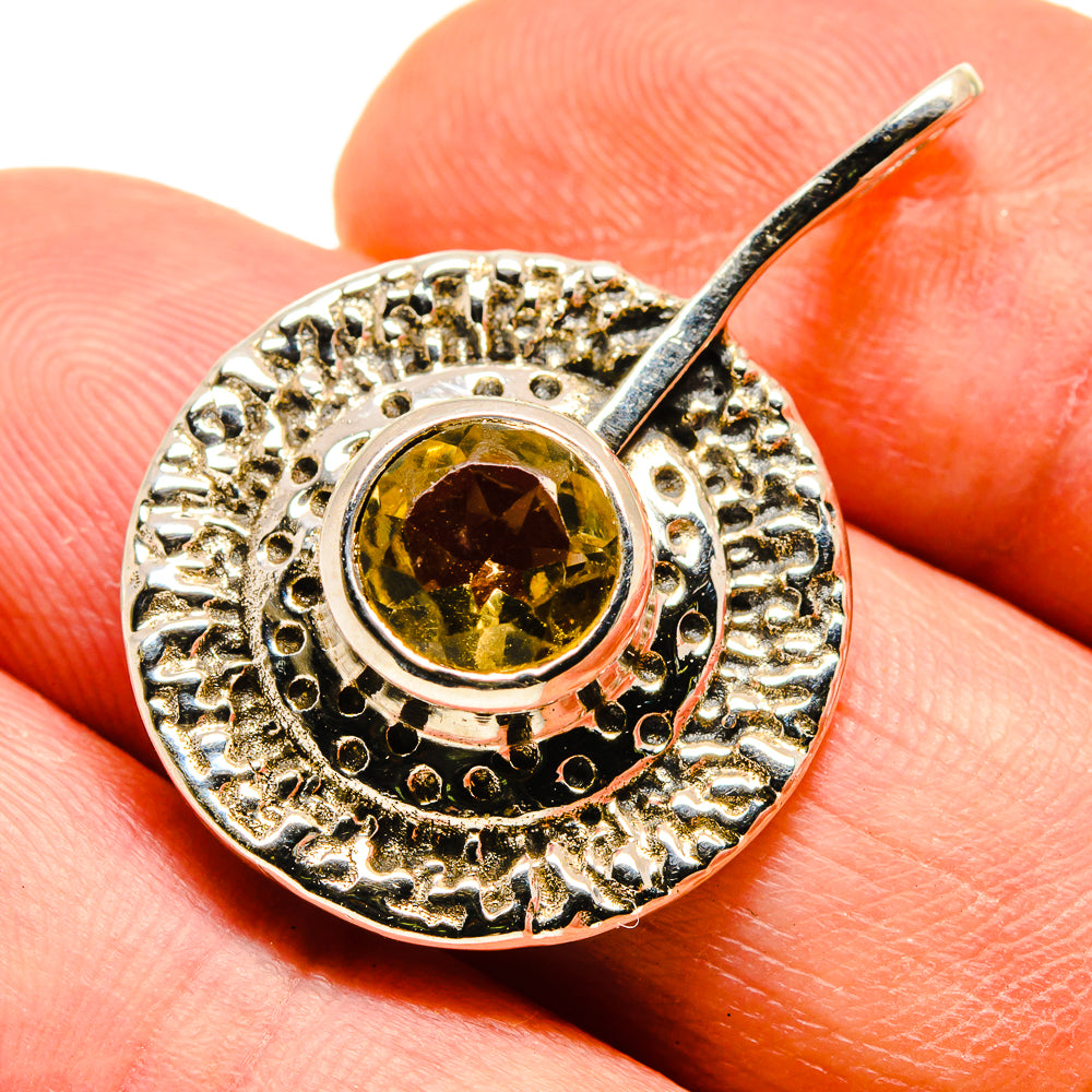 Citrine Pendants handcrafted by Ana Silver Co - PD741057