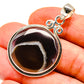 Botswana Agate Pendants handcrafted by Ana Silver Co - PD741120