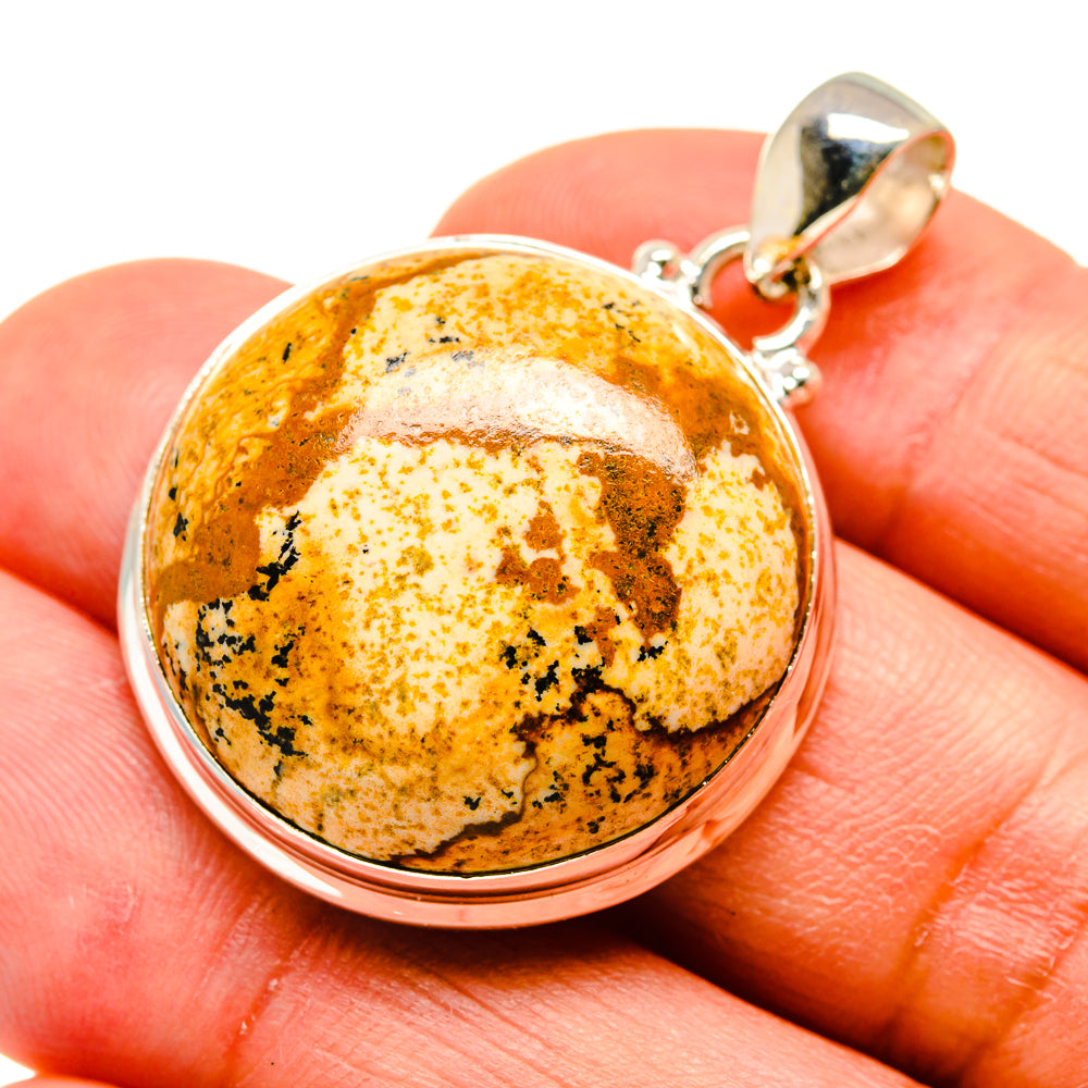 Picture Jasper Pendants handcrafted by Ana Silver Co - PD741174
