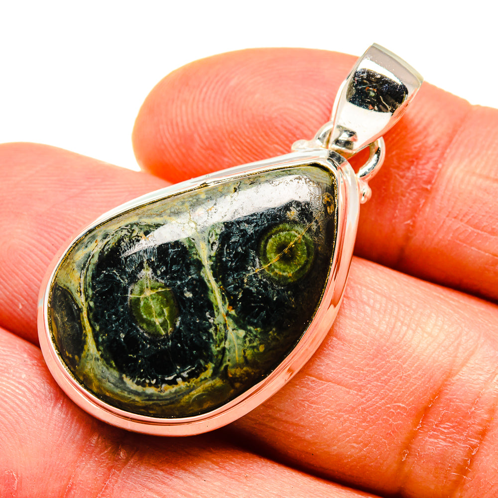 Kambaba Jasper Pendants handcrafted by Ana Silver Co - PD741184