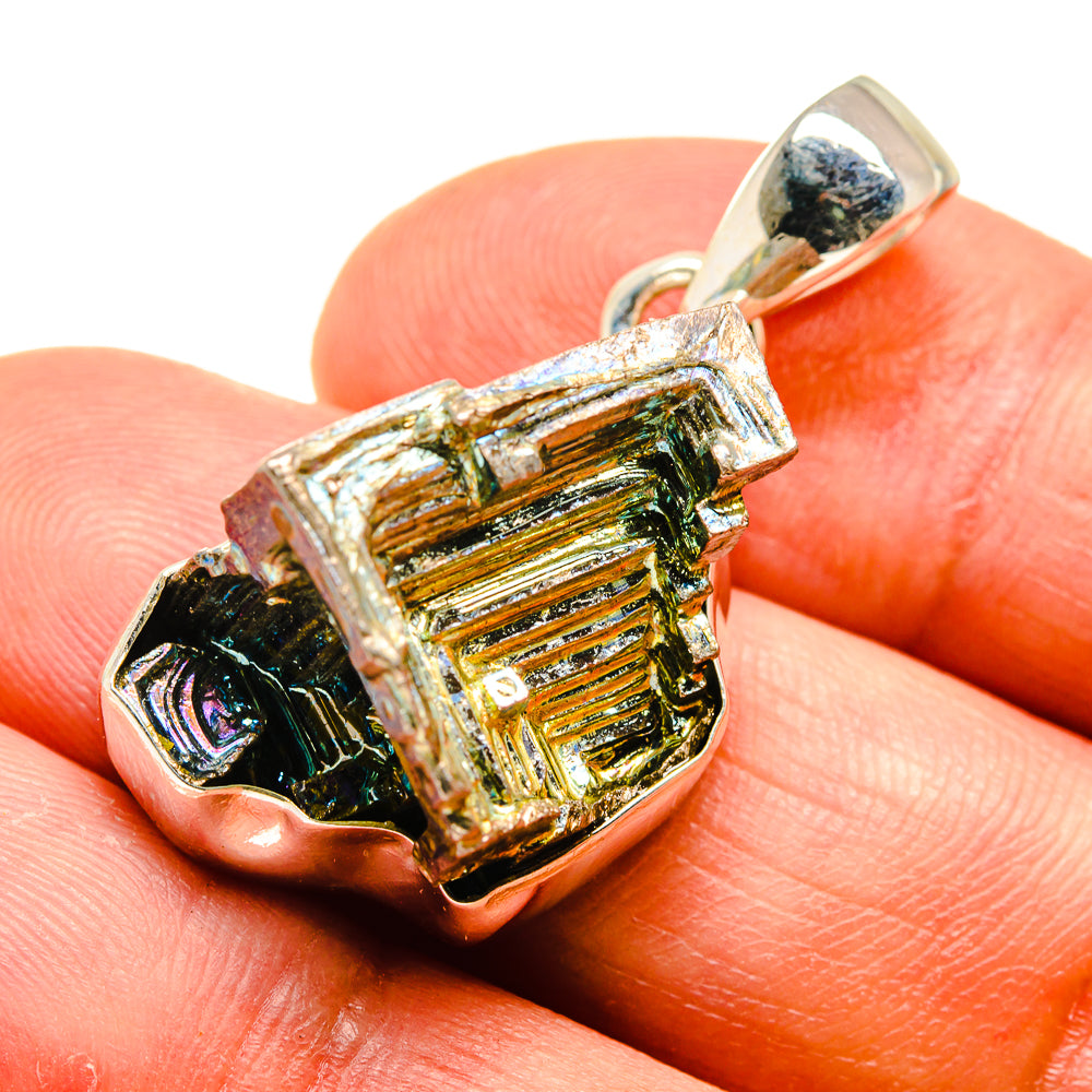Bismuth Crystal Pendants handcrafted by Ana Silver Co - PD741228