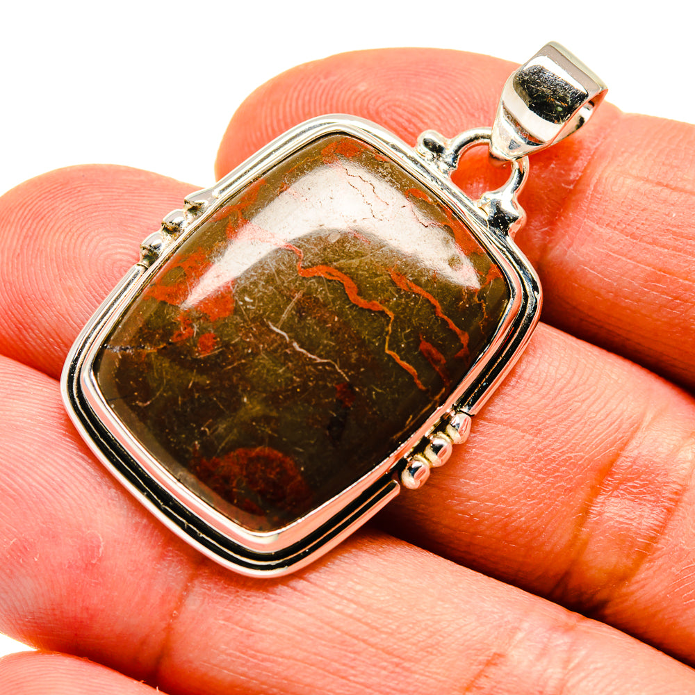 Red Jasper Pendants handcrafted by Ana Silver Co - PD741493
