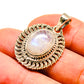 Rainbow Moonstone Pendants handcrafted by Ana Silver Co - PD741511