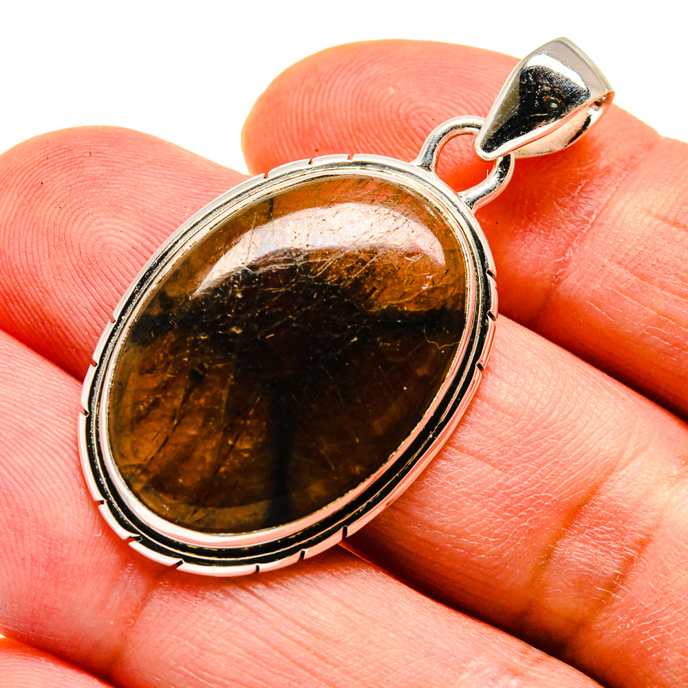 Chiastolite Earrings handcrafted by Ana Silver Co - PD741626