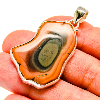 Imperial Jasper Earrings handcrafted by Ana Silver Co - PD741647