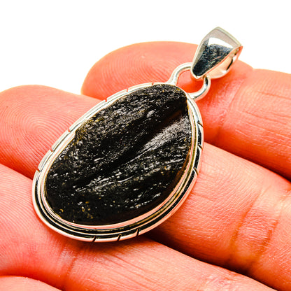 Tektite Earrings handcrafted by Ana Silver Co - PD741685