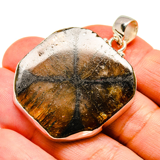 Chiastolite Pendants handcrafted by Ana Silver Co - PD741823