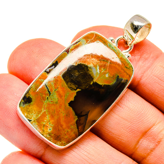 Rainforest Opal Pendants handcrafted by Ana Silver Co - PD741831