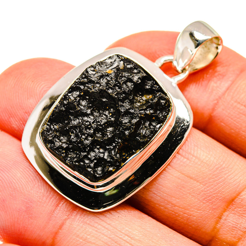 Tektite Pendants handcrafted by Ana Silver Co - PD741852