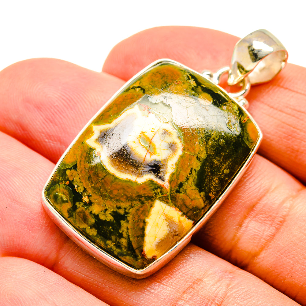 Rainforest Opal Pendants handcrafted by Ana Silver Co - PD741919
