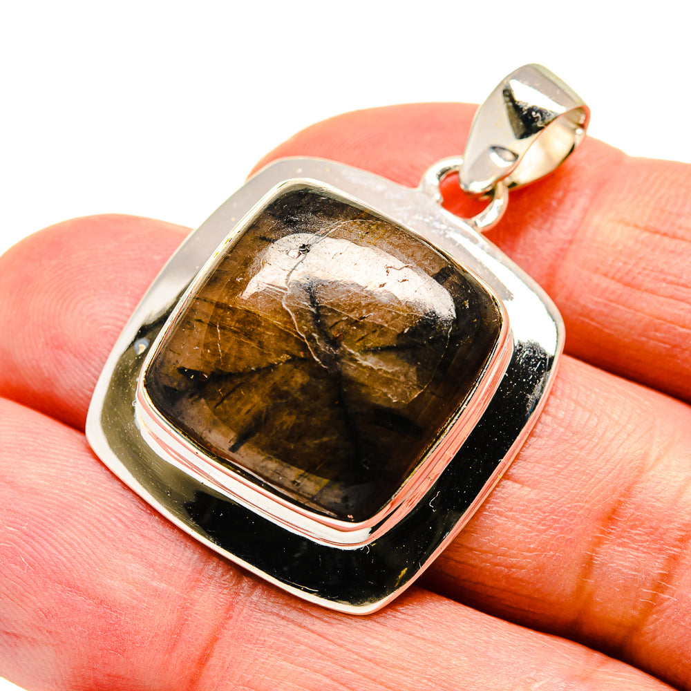 Chiastolite Pendants handcrafted by Ana Silver Co - PD741934