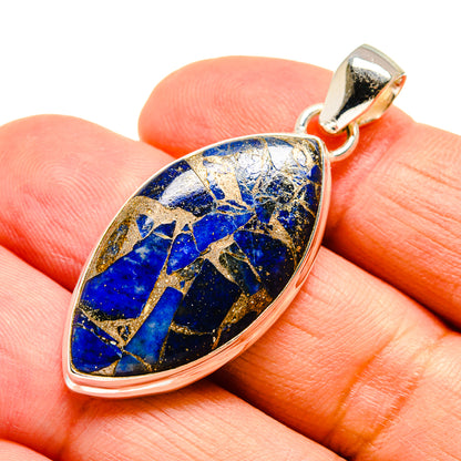Copper Lapis Lazuli Pendants handcrafted by Ana Silver Co - PD741973