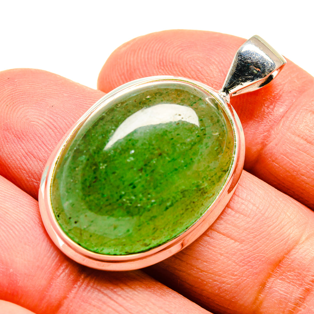 Green Aventurine Pendants handcrafted by Ana Silver Co - PD741977