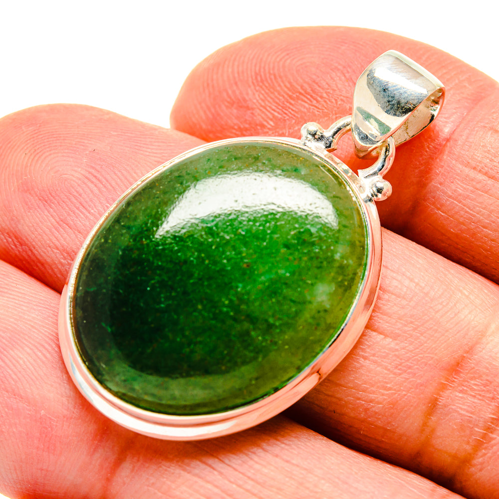 Green Aventurine Pendants handcrafted by Ana Silver Co - PD741978
