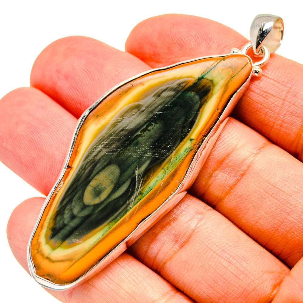 Imperial Jasper Pendants handcrafted by Ana Silver Co - PD742000