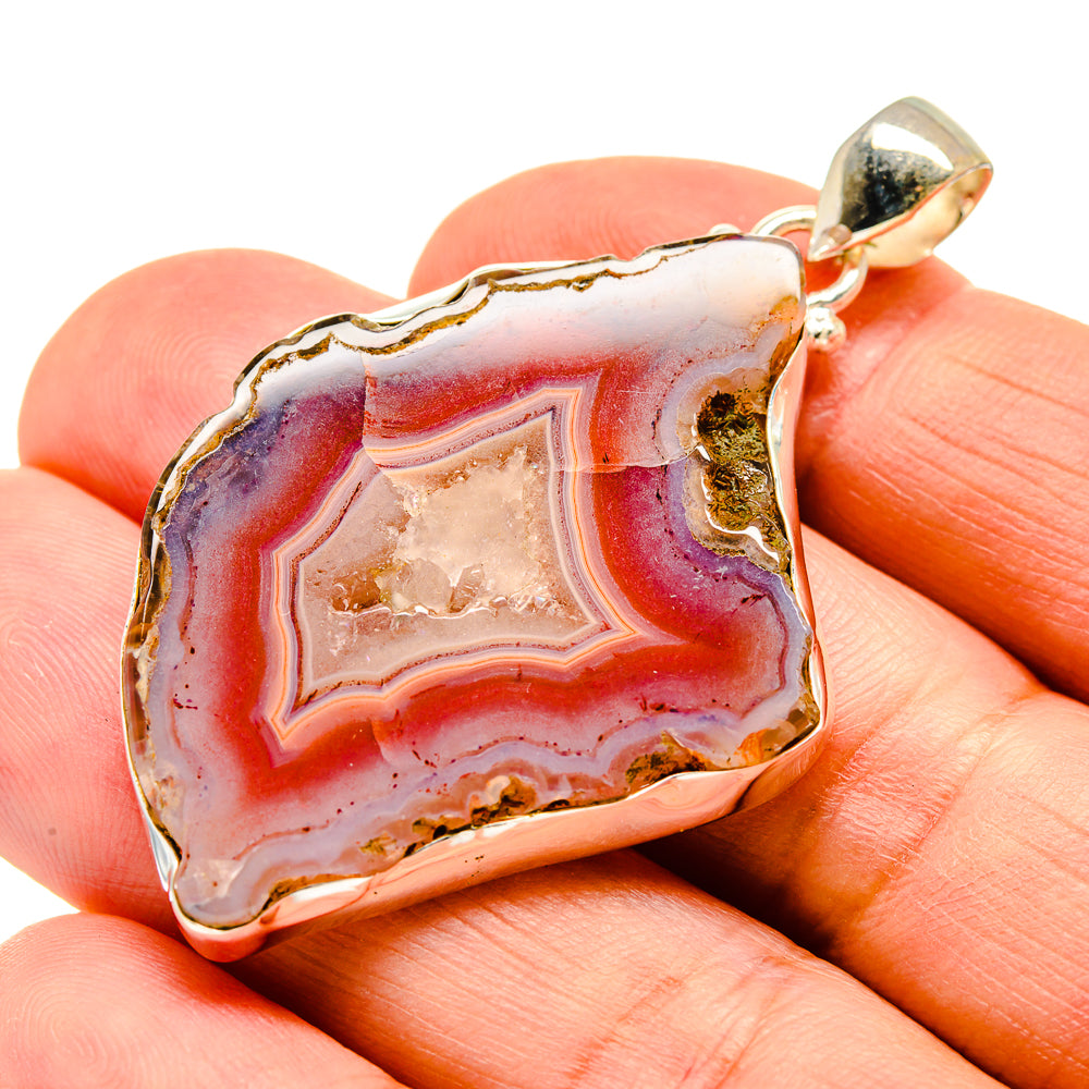 Agate Slice Pendants handcrafted by Ana Silver Co - PD742095