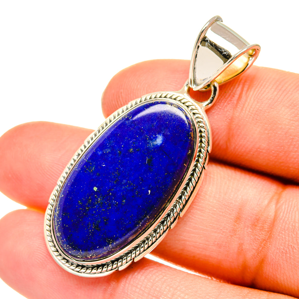 Lapis Lazuli Pendants handcrafted by Ana Silver Co - PD7421