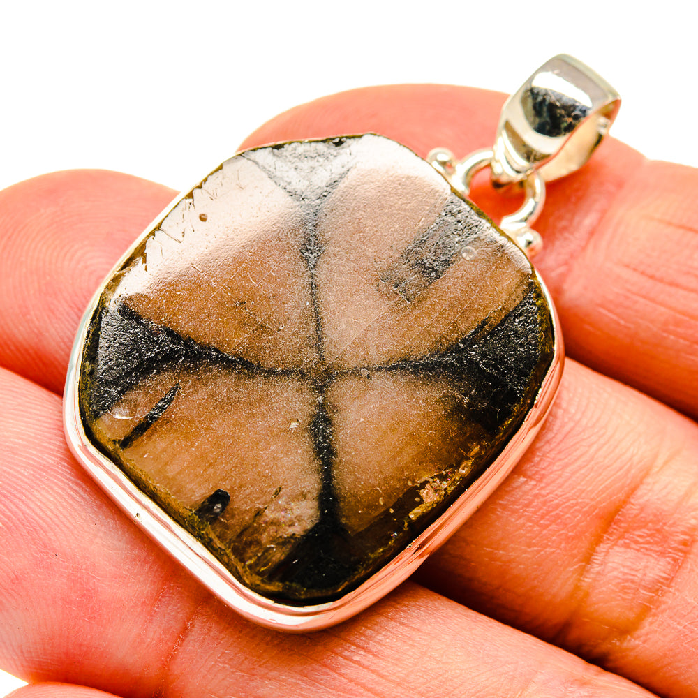 Chiastolite Pendants handcrafted by Ana Silver Co - PD742101