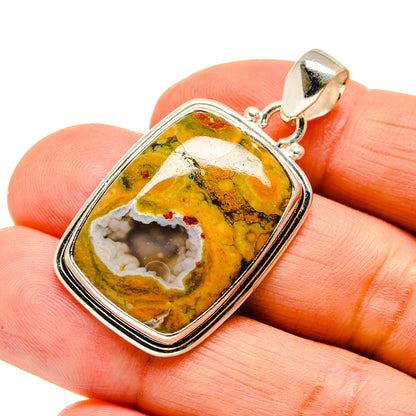 Rainforest Opal Pendants handcrafted by Ana Silver Co - PD742105