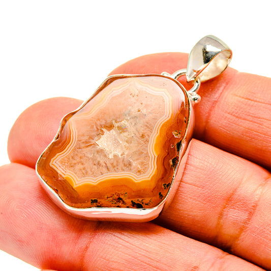 Agate Slice Pendants handcrafted by Ana Silver Co - PD742107