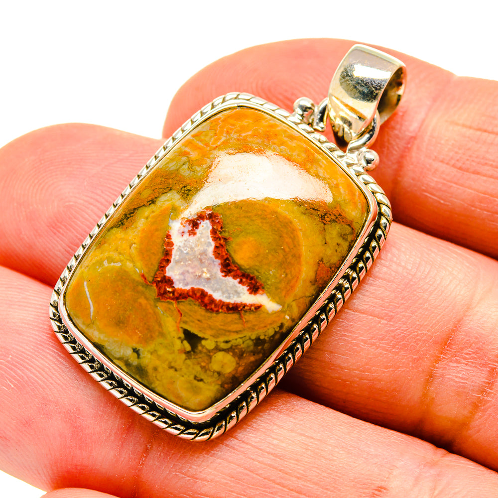 Rainforest Opal Pendants handcrafted by Ana Silver Co - PD742125