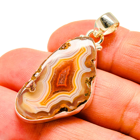 Agate Slice Pendants handcrafted by Ana Silver Co - PD742145