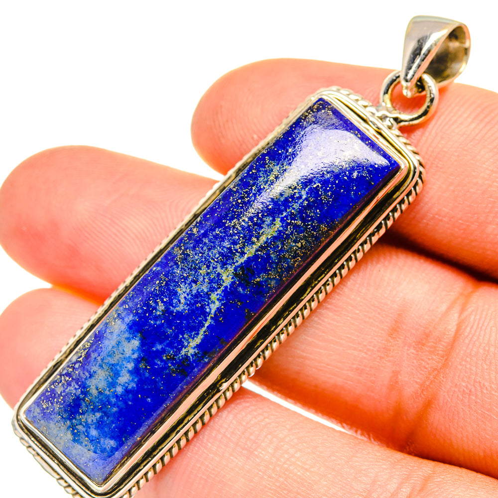 Lapis Lazuli Pendants handcrafted by Ana Silver Co - PD7422