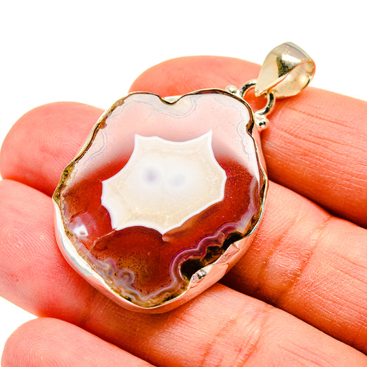 Agate Slice Pendants handcrafted by Ana Silver Co - PD742202