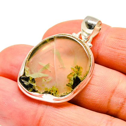 Prehnite Pendants handcrafted by Ana Silver Co - PD742223