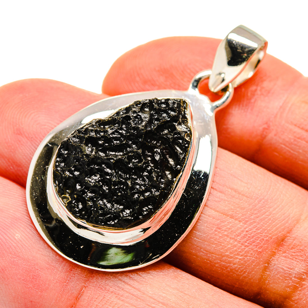 Tektite Pendants handcrafted by Ana Silver Co - PD742227