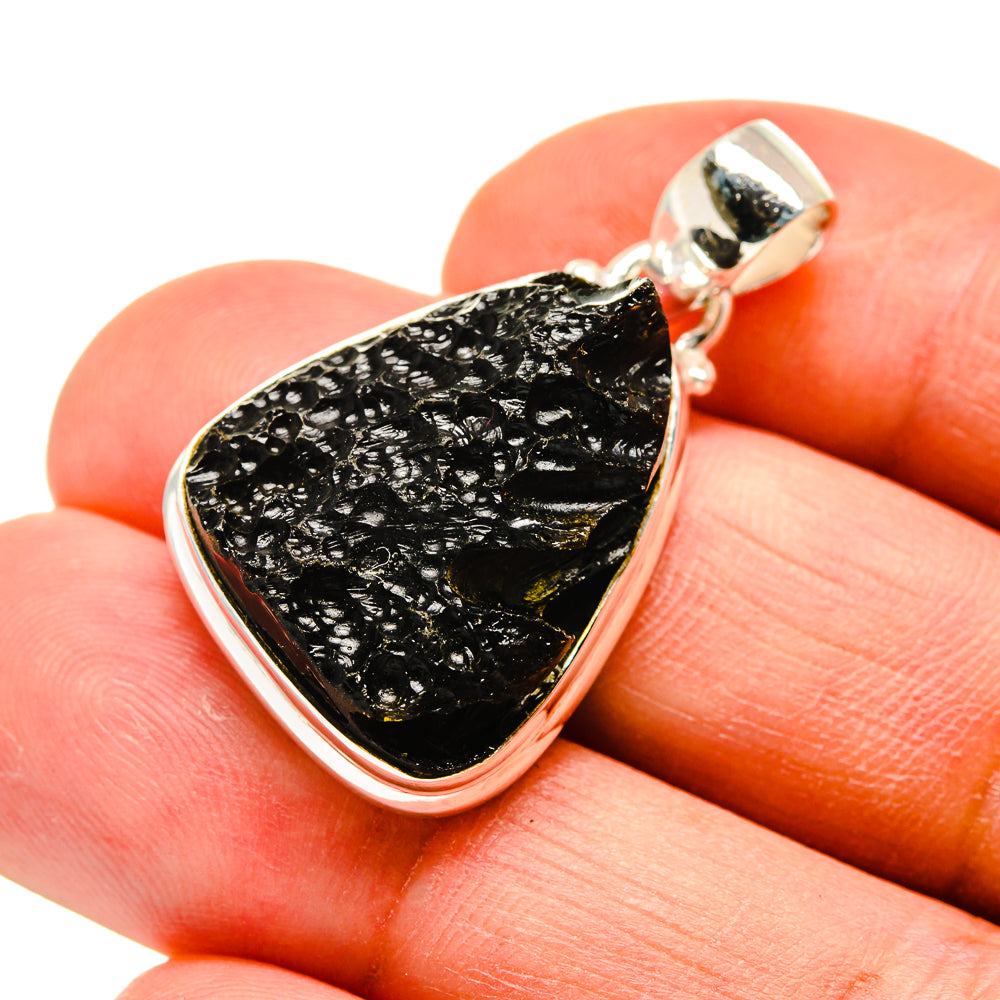 Tektite Pendants handcrafted by Ana Silver Co - PD742264