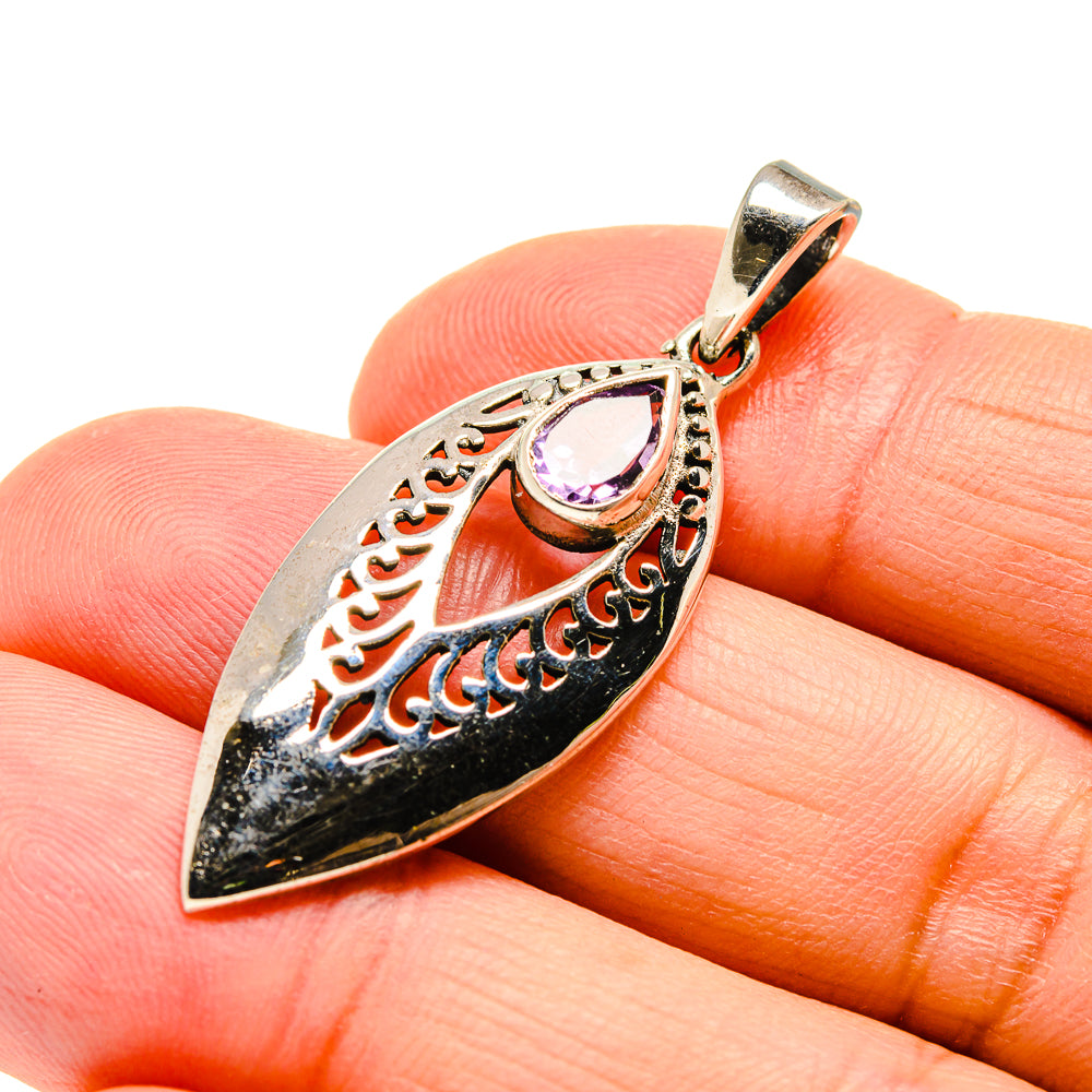 Amethyst Pendants handcrafted by Ana Silver Co - PD742428