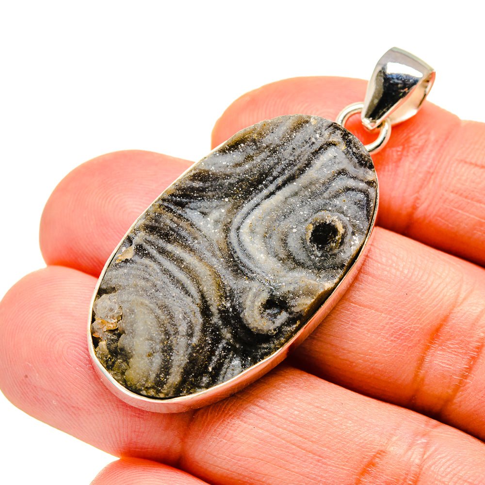 Desert Druzy Pendants handcrafted by Ana Silver Co - PD742436