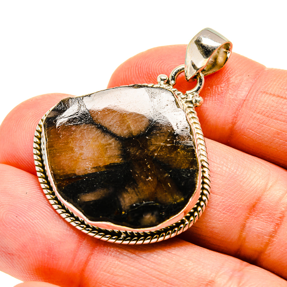 Chiastolite Pendants handcrafted by Ana Silver Co - PD742471