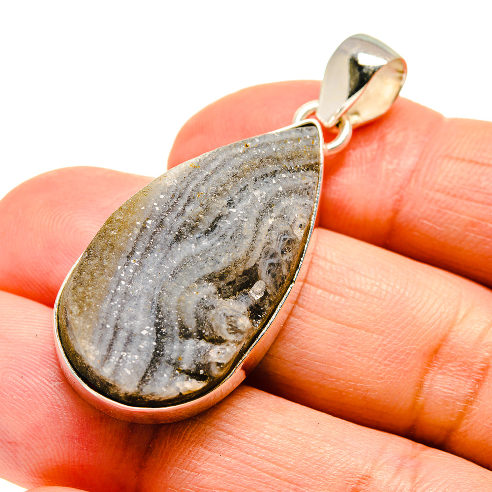 Desert Druzy Pendants handcrafted by Ana Silver Co - PD742472